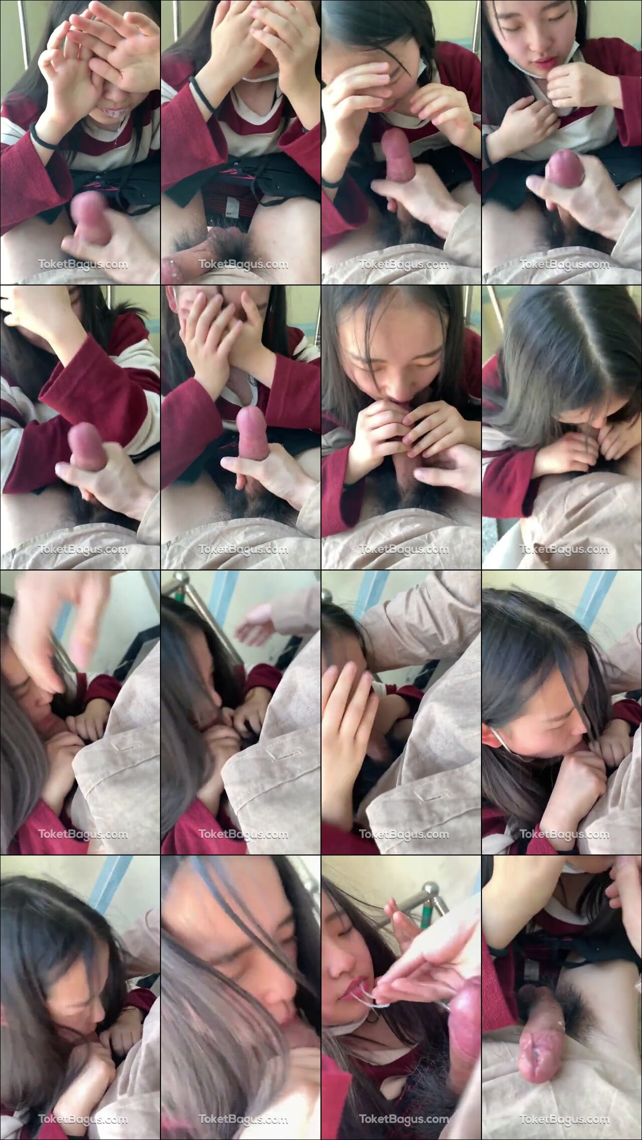 Kena paksa nyepong telen pejuh gak mau
